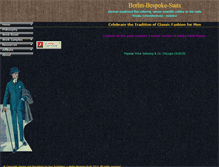 Tablet Screenshot of berlinbespokesuits.com